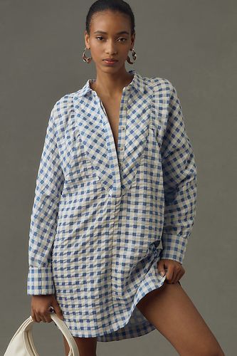 Robe Mini Popover à Col Manches Longues taille: XS chez Anthropologie - Maeve - Modalova