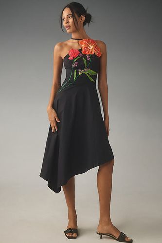 Asymmetrical Floral Midi Dress en , taille: 20 - By Anthropologie - Modalova