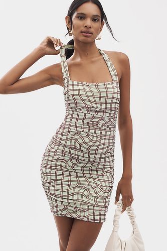 Bonnie Robe Mini Halter Col Carré taille: XS chez Anthropologie - AFRM - Modalova