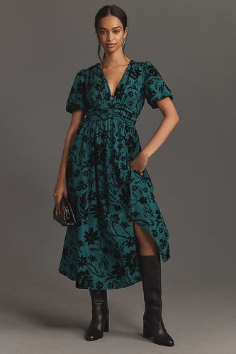 La Robe Katerina Boutonnée-Devant par taille: 2 X - By Anthropologie - Modalova