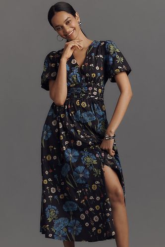The Katerina V-Neck Button-Front Dress par taille: XS - By Anthropologie - Modalova