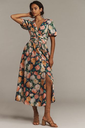 Robe boutonnée à col en V sur le devant Katerina par taille: XS - Par Anthropologie - Modalova