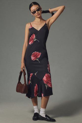 Robe Midi Plissée Sans Manches Col en V taille: 2 X chez Anthropologie - Adelyn Rae - Modalova