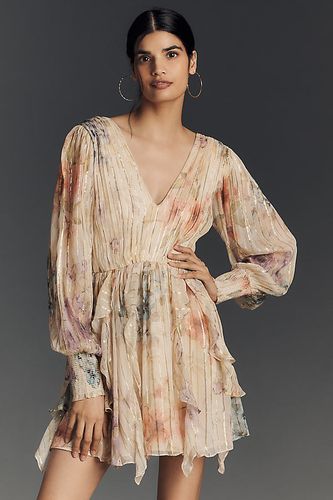 V-Neck Lurex Mini Dress taille: M chez Anthropologie - Forever That Girl - Modalova