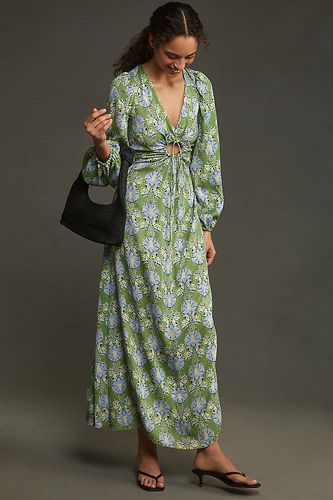 Laissez-moi être Robe Maxi à Fleurs avec Manches Longues et Décolleté en V avec Découpes par , taille: XS chez Anthropologie - Let Me Be - Modalova