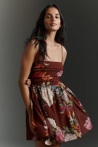 Robe mini sans manches ajustée et évasée en taille: 1 X chez Anthropologie - Maeve - Modalova