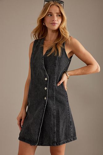 Robe Mini en Denim Sans Manches Clair en taille: Uk 6 chez Anthropologie - Selected Femme - Modalova