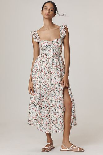 Robe Mi-Longue Wedelia en Beige taille: S chez Anthropologie - ASTR The Label - Modalova