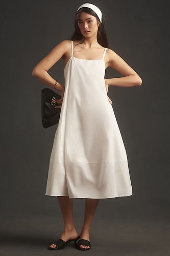 Bare Sleeveless Barrel Midi Dress en White, taille: XS chez Anthropologie - Self Contrast - Modalova