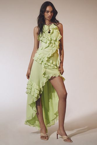 Sleeveless Ruffle High-Low Dress en taille: XS chez Anthropologie - Hutch - Modalova
