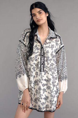 Robe chemise mini manches bouffantes taille: XS - By Anthropologie - Modalova