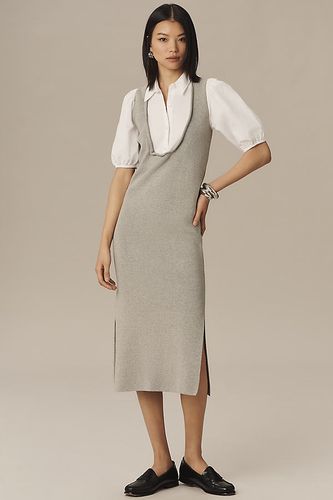 Robe chemise en maille Twofer taille: XS - By Anthropologie - Modalova