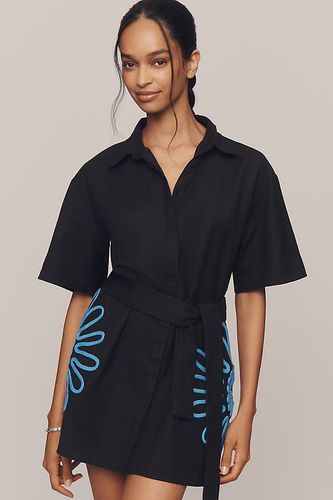 Robe Chemise Mini en Mélange de Lin Tara en taille: Uk 8 chez Anthropologie - Significant Other - Modalova