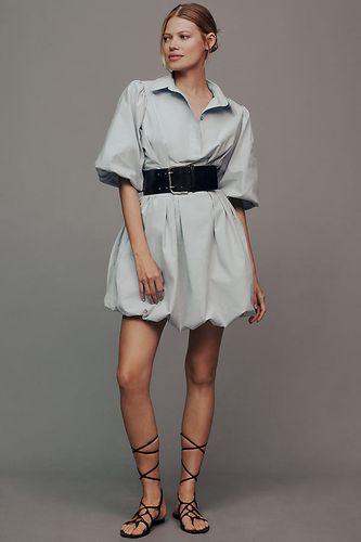 Robe Mini Col Bulle-Ourlet en Blue, taille: XS chez Anthropologie - Maeve - Modalova