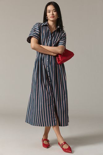 Robe chemise plissée boutonnée sur le devant Tobie en taille: XS chez Anthropologie - Exquise - Modalova