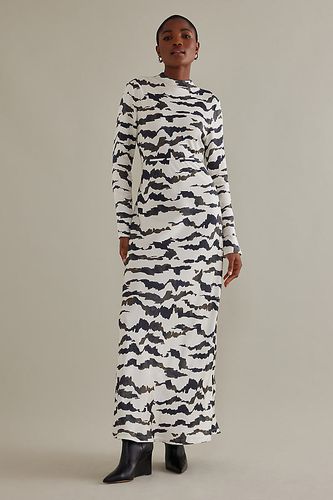 Robe longue imprimée à manches longues et col montant Kelly taille: Uk 6 chez Anthropologie - ALIGNE - Modalova