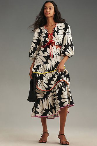 Cutout Tiered Maxi Dress, taille: XS - Farm Rio x Anthropologie - Modalova