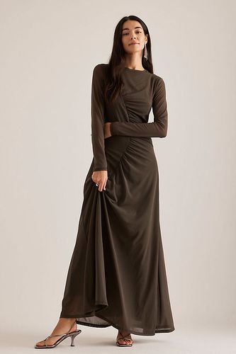 Robe Longue en Maille Froncée Saandrea en taille: XS chez Anthropologie - Samsoe Samsoe - Modalova