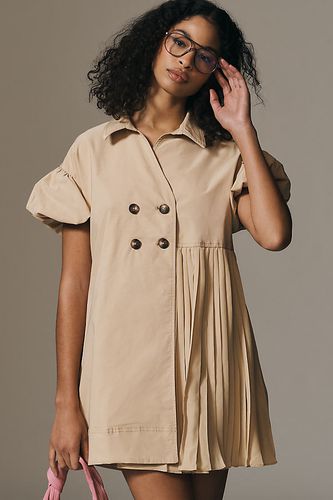 Robe Trench Mini Manches Bouffantes en taille: XS chez Anthropologie - Maeve - Modalova