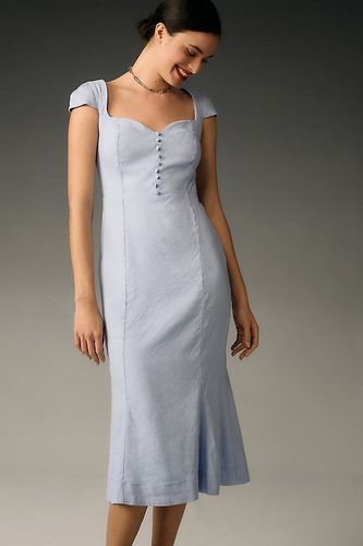 La robe midi évasée Cecily par en Blue taille: L chez Anthropologie - Maeve - Modalova