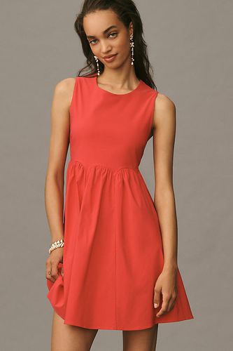 Robe Mini Sans Manches Avec Naud Au Dos en Pink taille: XS chez Anthropologie - Maeve - Modalova