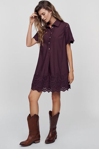 Mini-robe évasée Pollie en 100% coton en taille: M - By Anthropologie - Modalova