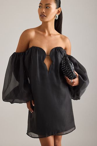 Robe mini épaules dénudées à volume Freda en taille: Uk 6 chez Anthropologie - Bardot - Modalova