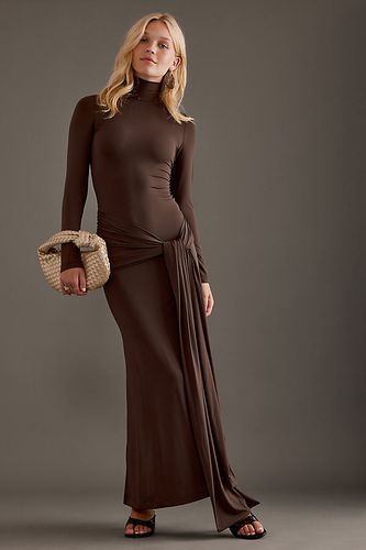 Robe Longue Alix Attache-Devant en Brown taille: Uk 10 chez Anthropologie - Bardot - Modalova