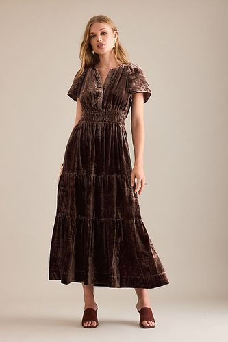La Robe Longue Somerset: Édition Velours par en taille: 2XS - The Somerset Collection by Anthropologie - Modalova