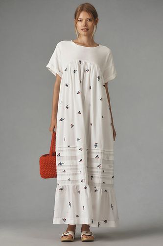 Short-Sleeve T-Shirt Midi Dress en taille: S chez Anthropologie - Pilcro - Modalova