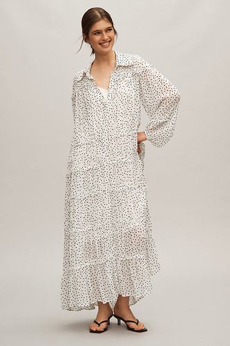 Par Anthropologie Robe Longue Smockée à Manches Longues et à Volants par taille: XS - By Anthropologie - Modalova