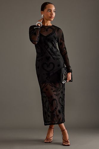 Robe Midi Soho Romance Hirondelle Noire en taille: 22 chez Anthropologie - Never Fully Dressed - Modalova