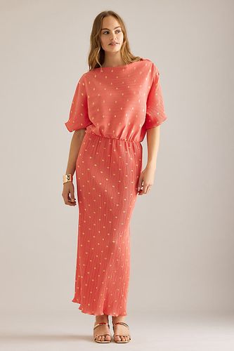 Robe midi plissée Tilly en taille: XS chez Anthropologie - Never Fully Dressed - Modalova