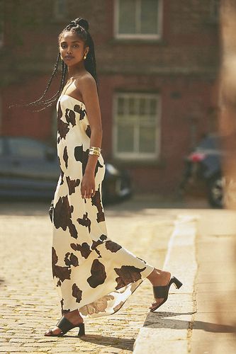 Robe Fourreau Bandeau Imprimé Vache taille: Uk 6 - By Anthropologie - Modalova