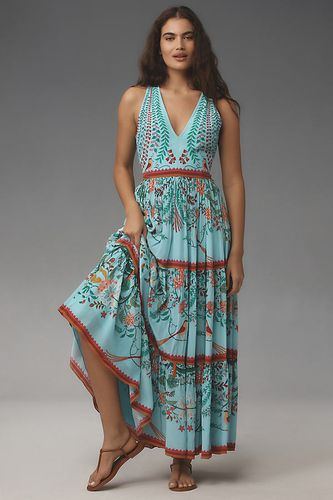 V-Neck Tiered Floral Maxi Dress taille: XS chez Anthropologie - Limerick by Abirr n' Nanki - Modalova