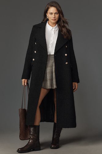 Manteau Long Sculpté en taille: Uk 10 chez Anthropologie - Maeve - Modalova