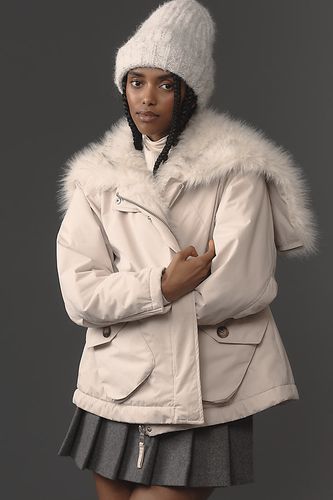 Veste Parka à Capuche en Fausse Fourrure Utilitaire en taille: M chez Anthropologie - Pilcro - Modalova