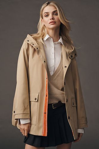 Veste utilitaire à capuche en Beige taille: XS chez Anthropologie - Maeve - Modalova