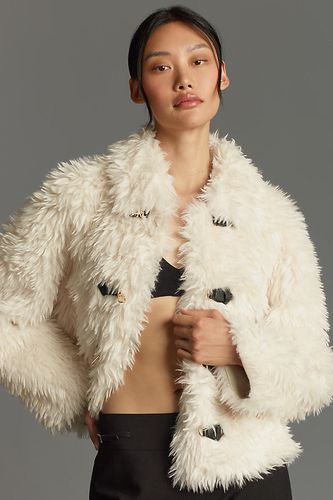 Veste Sherpa à Bascule Par Anthropologie par en White taille: XS - By Anthropologie - Modalova