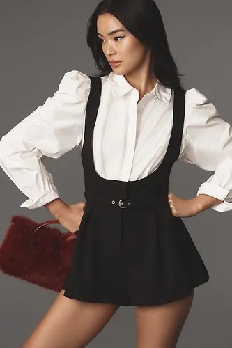 Combinaison Ceinturée Manches Longues By Anthropologie par en Black, taille: Uk 14 - Maeve - Modalova