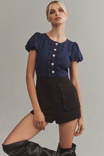 Combinaison Manches Bouffantes Colorblock Festonné, taille: Uk 8 chez Anthropologie - Maeve - Modalova