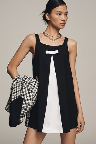 Sleeveless Square-Neck Shift Playsuit en Black, taille: Uk 12 chez Anthropologie - Maeve - Modalova