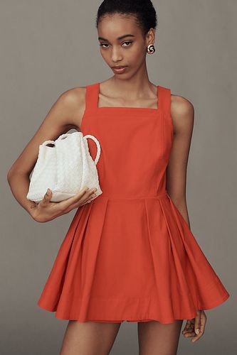 Combinaison à encolure carrée et coupe évasée en Red, taille: S chez Anthropologie - Maeve - Modalova