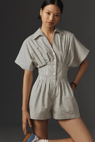 La Combinaison Short Plissée Tobie par en , taille: L chez Anthropologie - Exquise - Modalova