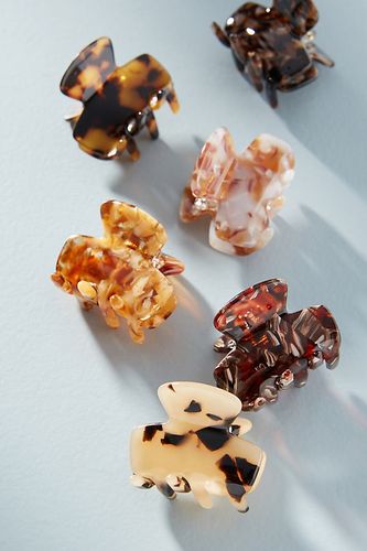 Itty Bitty Speckled Mini Hair Clip Set en Beige chez - Anthropologie - Modalova