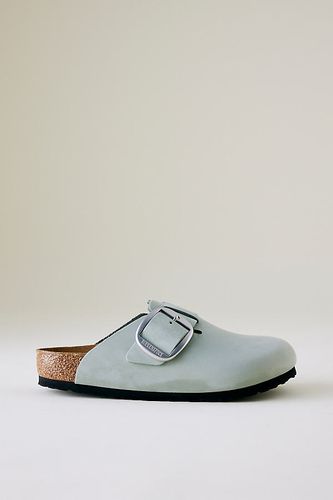 Sabots en cuir Boston Big Buckle en Green taille: 36 chez Anthropologie - Birkenstock - Modalova