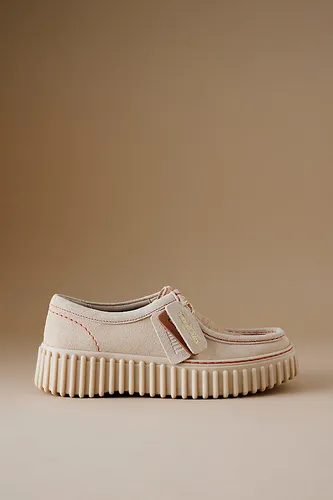 Chaussures Suède Torhill Bee en Beige taille: 36 chez Anthropologie - Clarks Originals - Modalova