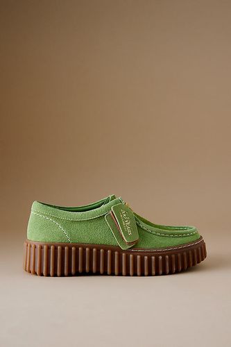 Chaussures Suède Torhill Bee en Green taille: 37 chez Anthropologie - Clarks Originals - Modalova