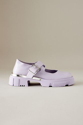 Chaussures richelieu style babies en similicuir à semelle épaisse en Purple taille: 36 chez Anthropologie - Charles & Keith - Modalova