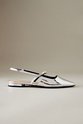 Ballerines à bout pointu et bride arrière en Silver, taille: 36 chez Anthropologie - Charles & Keith - Modalova